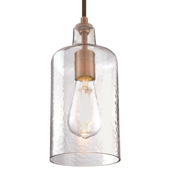 Westinghouse Carmen 6371500 Pendant Light - Washed Copper