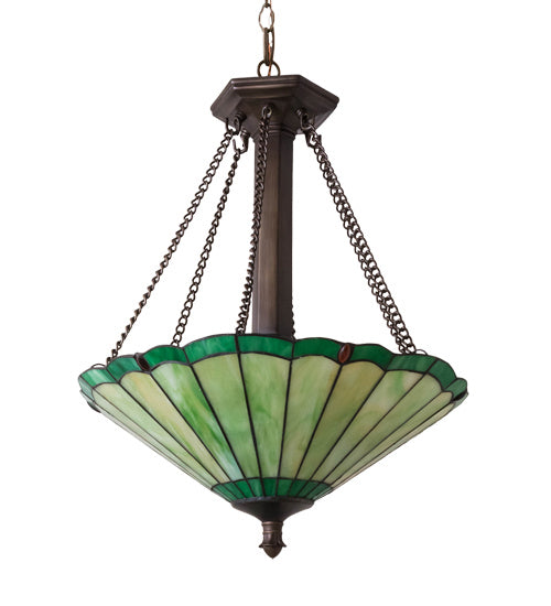 Meyda Tiffany Caprice 77696 Pendant Light - Mahogany Bronze