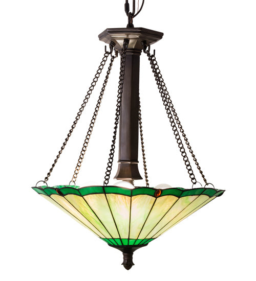 Meyda Tiffany Caprice 77696 Pendant Light - Mahogany Bronze