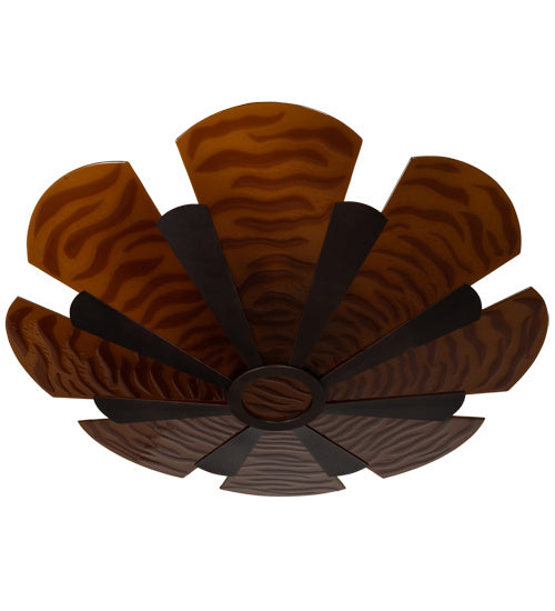 Meyda Tiffany Metro Fusion 197621 Ceiling Light - Mahogany Bronze