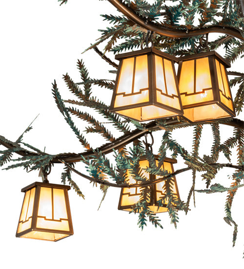 Meyda Tiffany Pine Branch 218222 Chandelier Light - Antique Copper