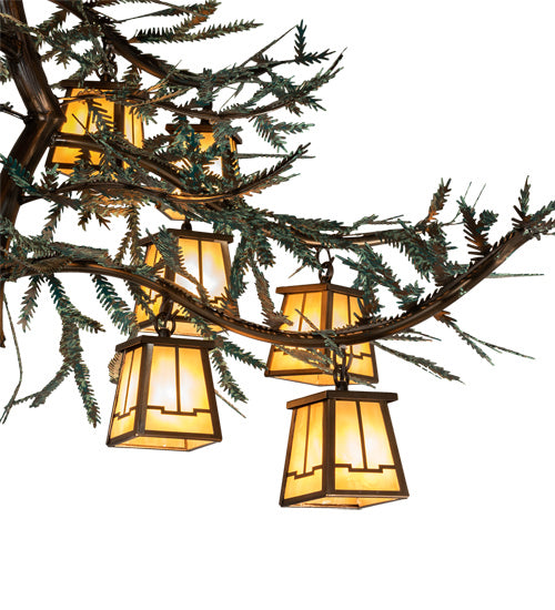 Meyda Tiffany Pine Branch 218222 Chandelier Light - Antique Copper