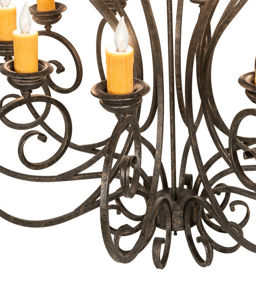 Meyda Tiffany Fernando 218590 Chandelier Light - Bronze