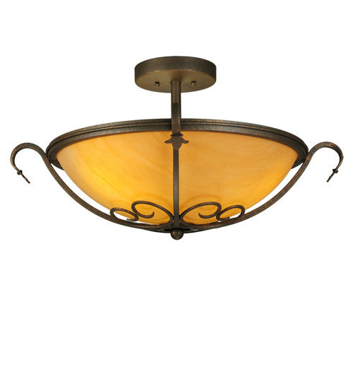 2nd Avenue Alaine 871297.24.12H.261U Ceiling Light - Gilded Tobacco