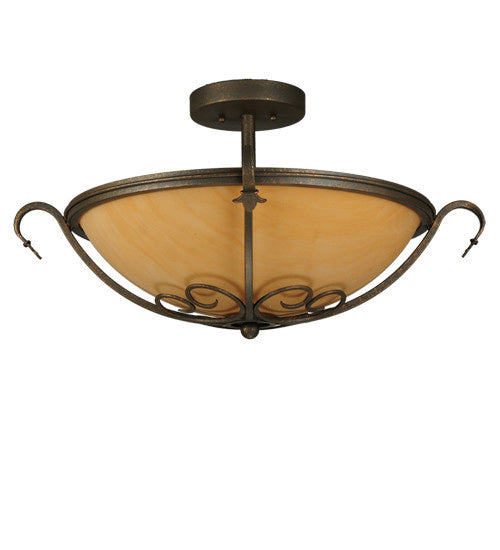 2nd Avenue Alaine 871297.24.12H.261U Ceiling Light - Gilded Tobacco