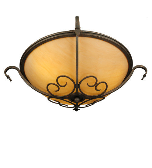 2nd Avenue Alaine 871297.24.12H.261U Ceiling Light - Gilded Tobacco