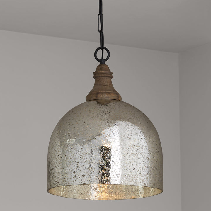 Capital Inglewood 336011YP-483 Pendant Light - Grey Wash and Dark Pewter