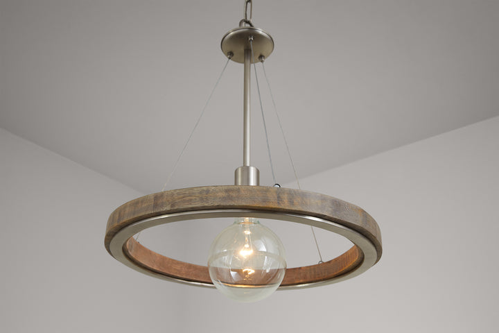 Capital Dunlap 336212GN Pendant Light - Grey Wash and Matte Nickel