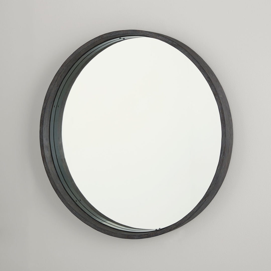 Capital Lighting 735801MM  Mirror Mirror Carbon Grey And Grey Iron