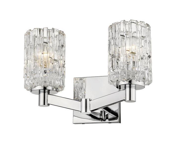 Z-Lite Aubrey 1931-2V-CH Bath Vanity Light 14 in. wide - Chrome