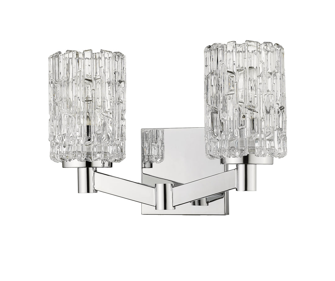 Z-Lite Aubrey 1931-2V-CH Bath Vanity Light 14 in. wide - Chrome