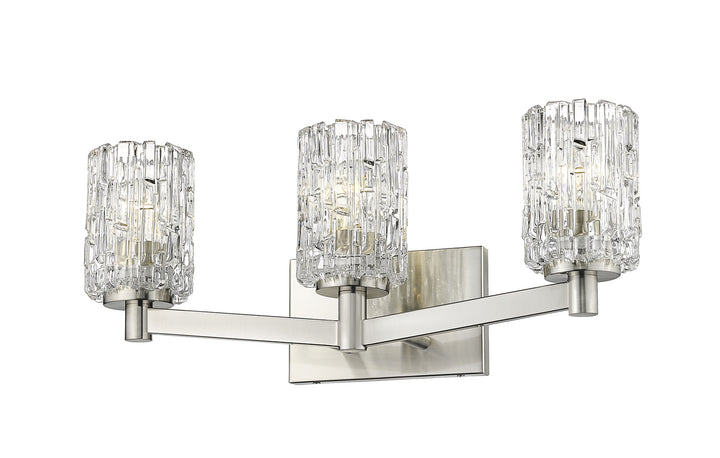 Z-Lite Aubrey 1931-3V-BN Bath Vanity Light 23 in. wide - Brushed Nickel