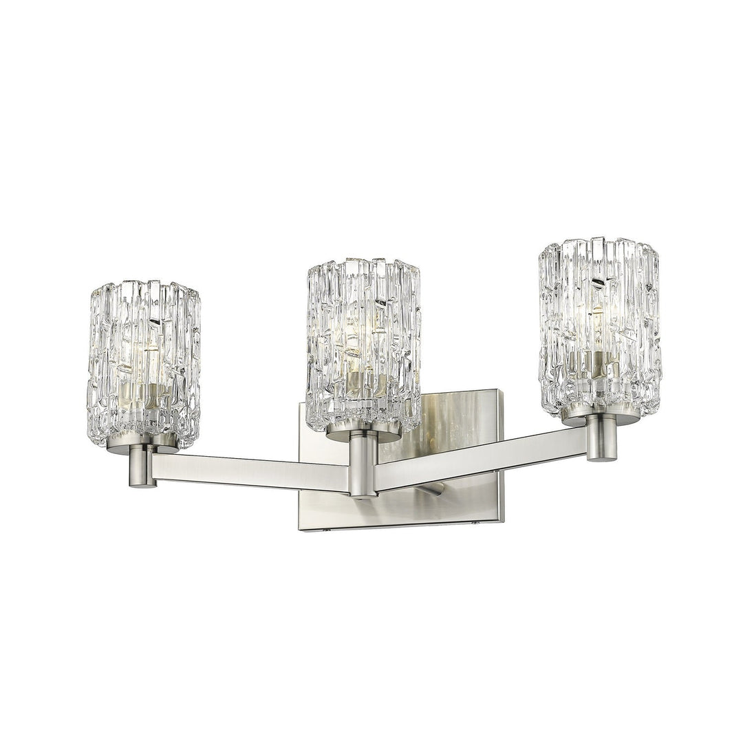 Z-Lite Aubrey 1931-3V-BN Bath Vanity Light 23 in. wide - Brushed Nickel