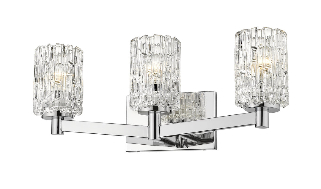 Z-Lite Aubrey 1931-3V-CH Bath Vanity Light 23 in. wide - Chrome