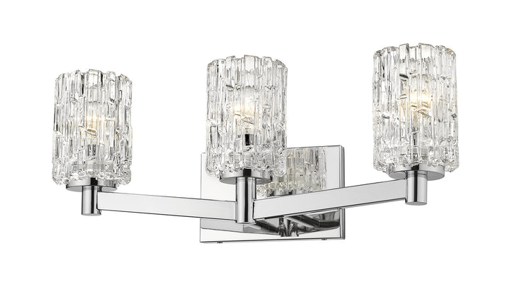 Z-Lite Aubrey 1931-3V-CH Bath Vanity Light 23 in. wide - Chrome
