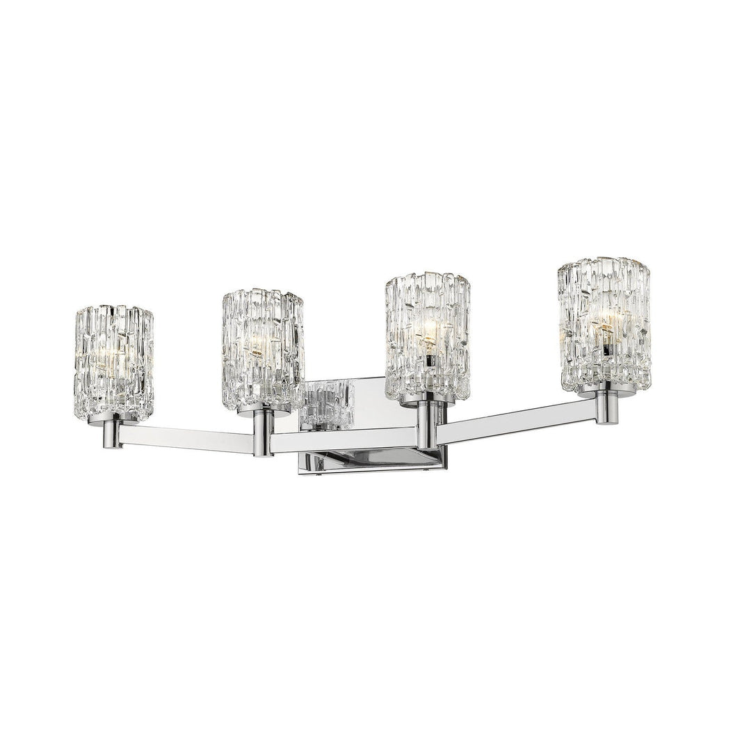 Z-Lite Aubrey 1931-4V-CH Bath Vanity Light 32 in. wide - Chrome
