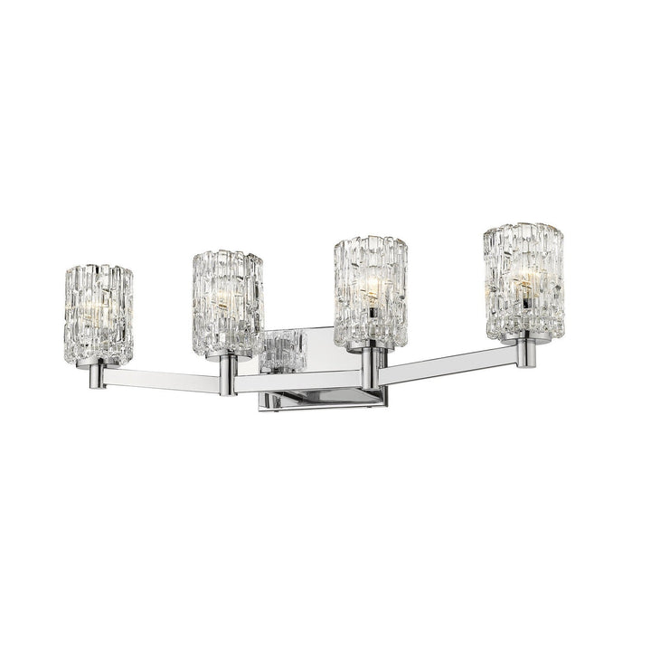 Z-Lite Aubrey 1931-4V-CH Bath Vanity Light 32 in. wide - Chrome