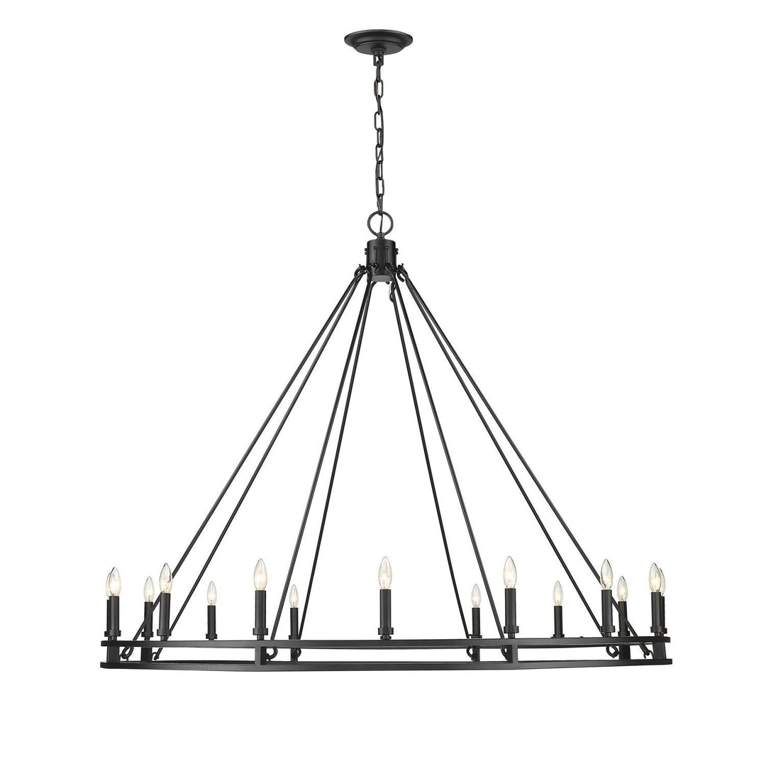 Z-Lite Dennison 4005-16MB Chandelier Light - Matte Black