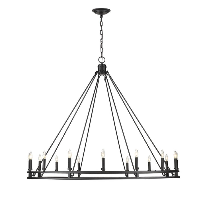 Z-Lite Dennison 4005-16MB Chandelier Light - Matte Black