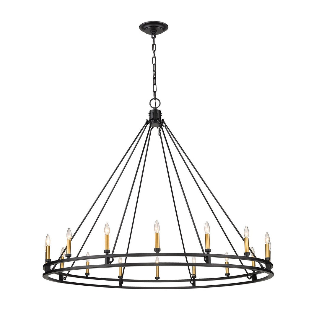 Z-Lite Dennison 4005-16MB Chandelier Light - Matte Black