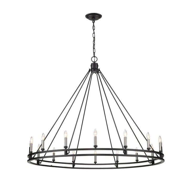 Z-Lite Dennison 4005-16MB Chandelier Light - Matte Black