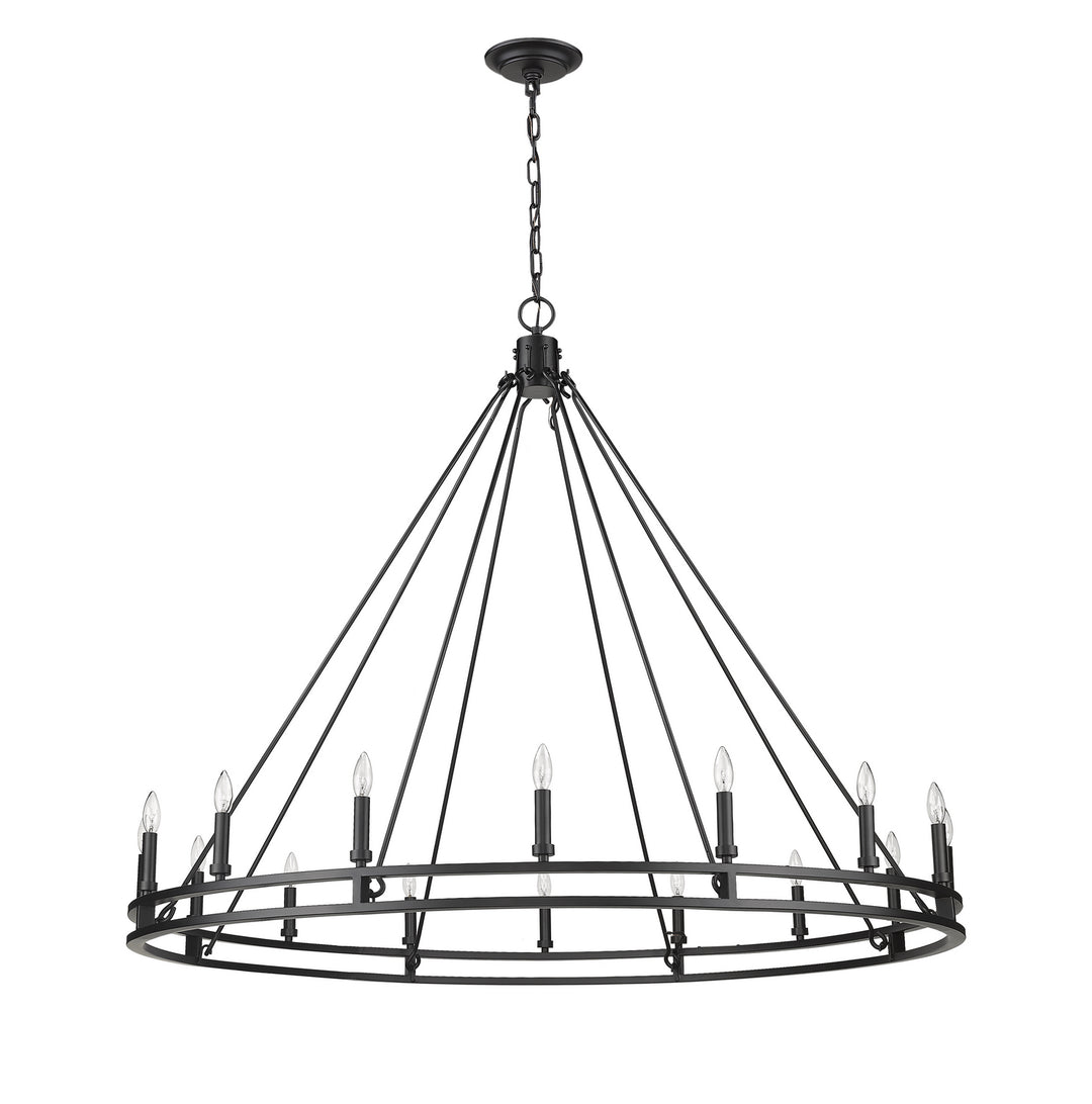 Z-Lite Dennison 4005-16MB Chandelier Light - Matte Black