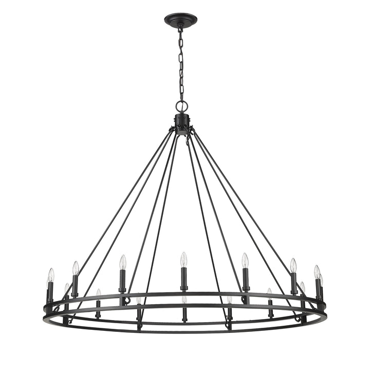 Z-Lite Dennison 4005-16MB Chandelier Light - Matte Black