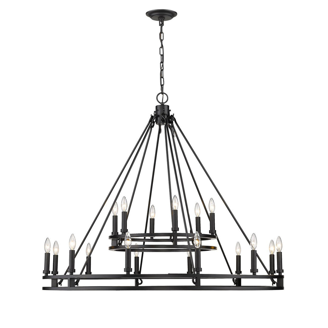 Z-Lite Dennison 4005-18MB Chandelier Light - Matte Black