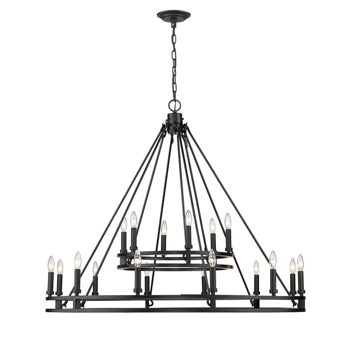 Z-Lite Dennison 4005-18MB Chandelier Light - Matte Black