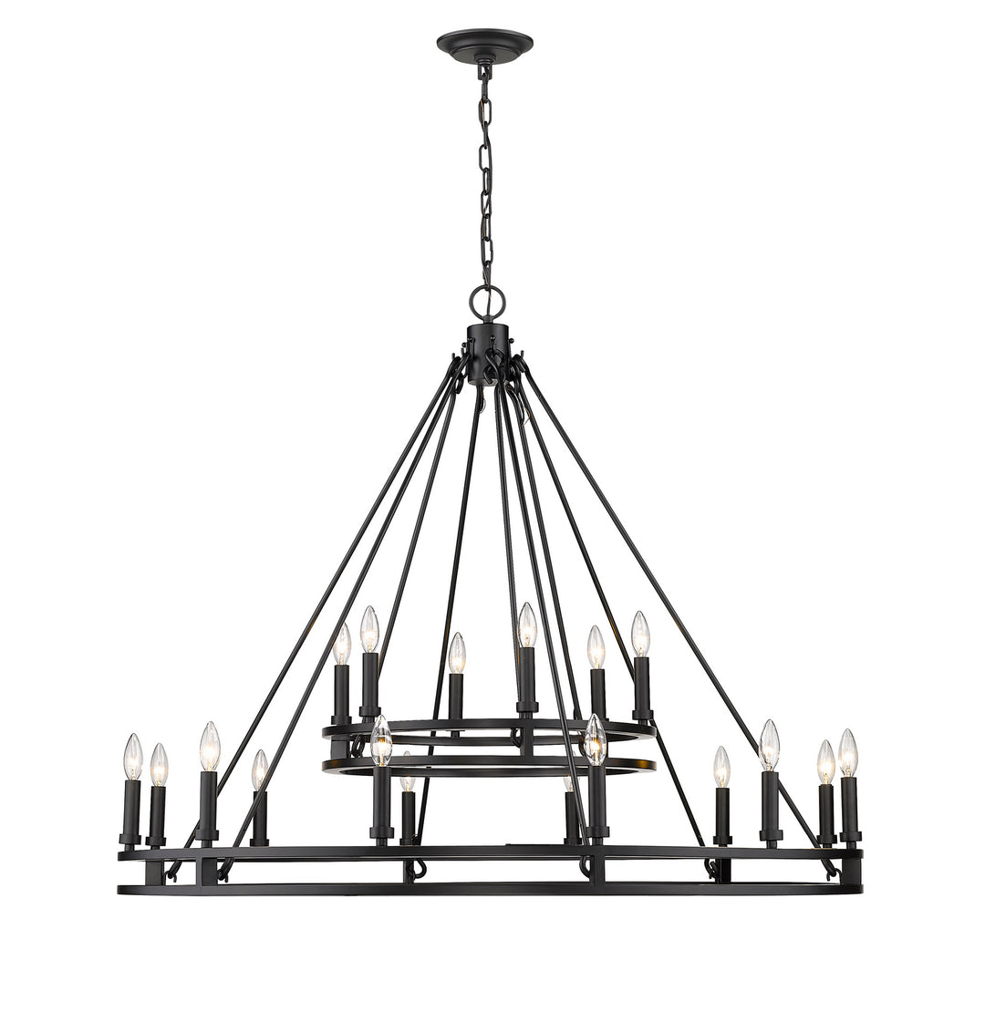Z-Lite Dennison 4005-18MB Chandelier Light - Matte Black