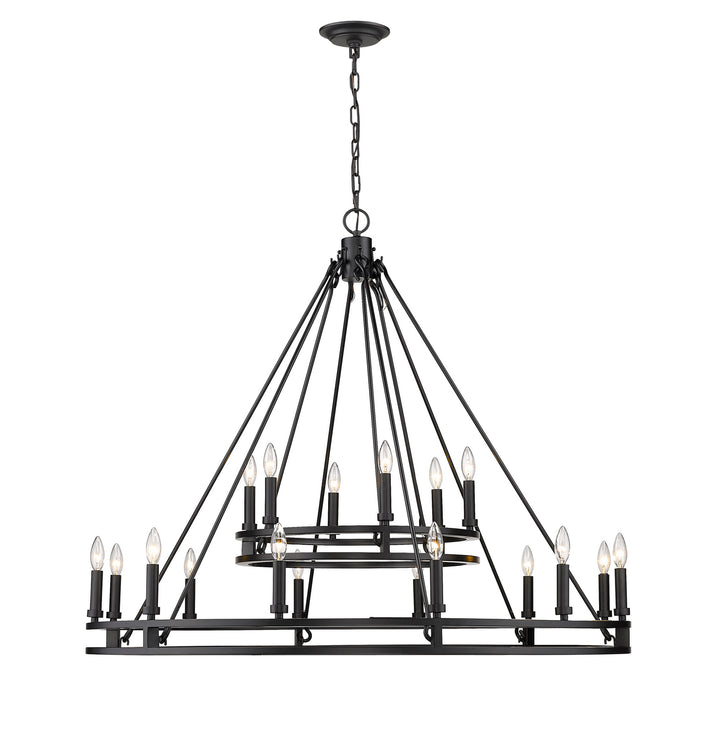Z-Lite Dennison 4005-18MB Chandelier Light - Matte Black