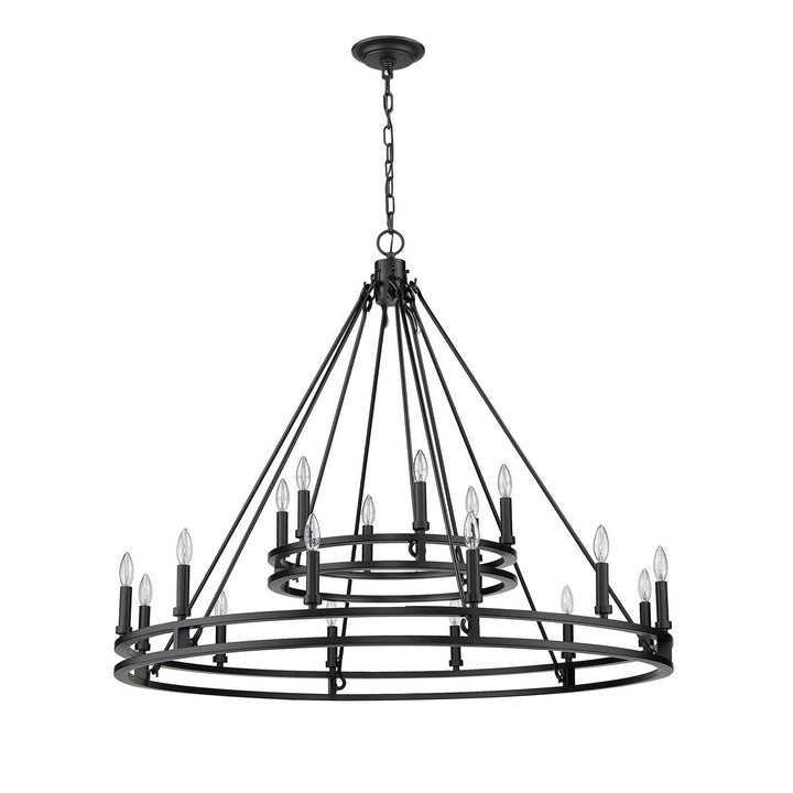 Z-Lite Dennison 4005-18MB Chandelier Light - Matte Black