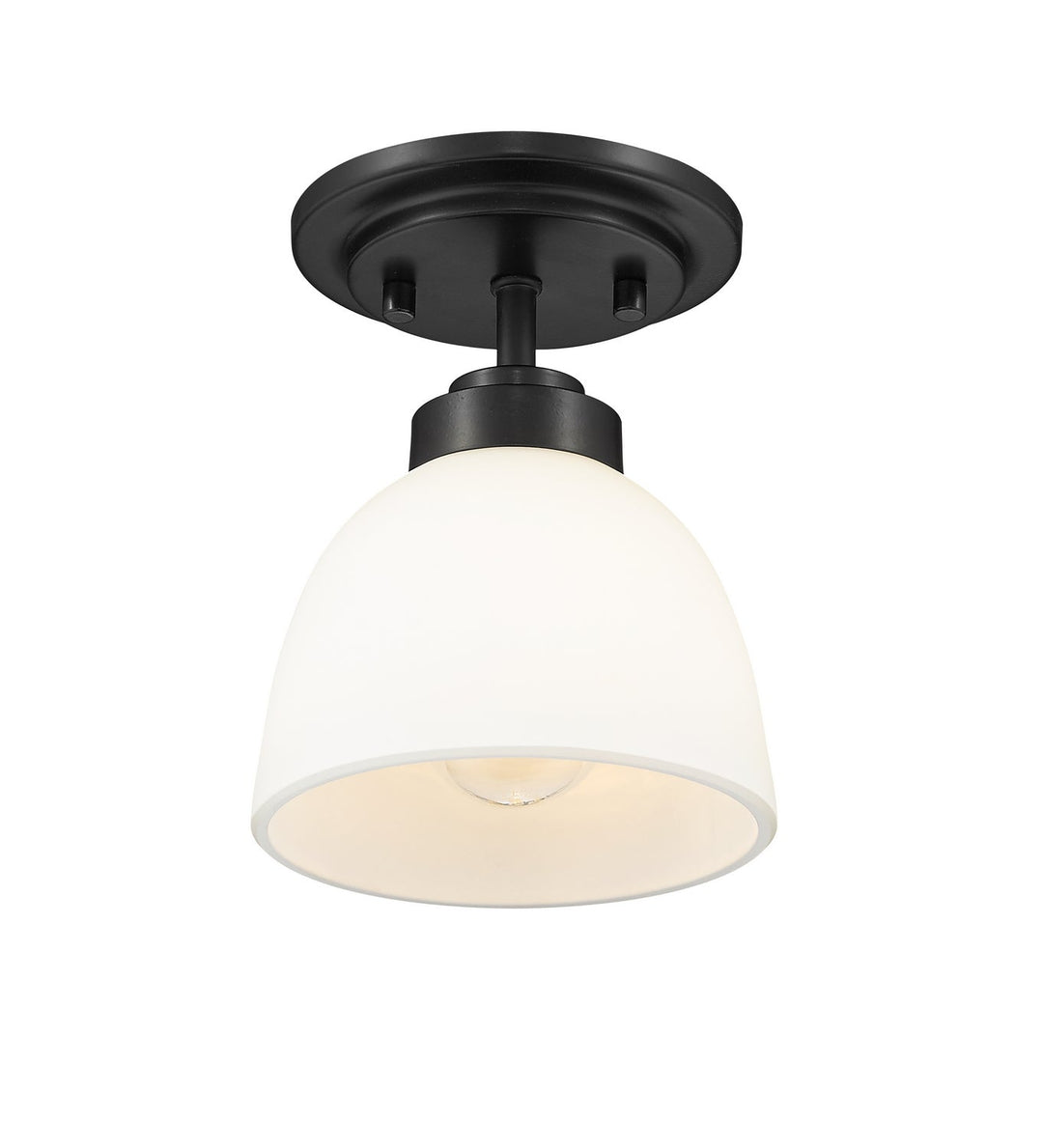 Z-Lite Ashton 443F1-MB Ceiling Light - Matte Black