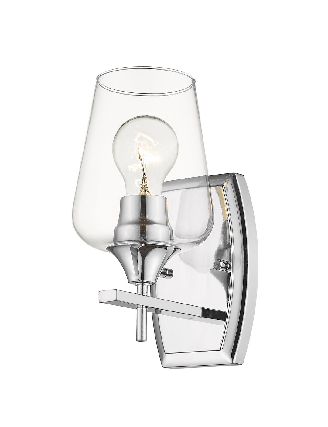 Z-Lite Joliet 473-1S-CH Wall Sconce Light - Chrome