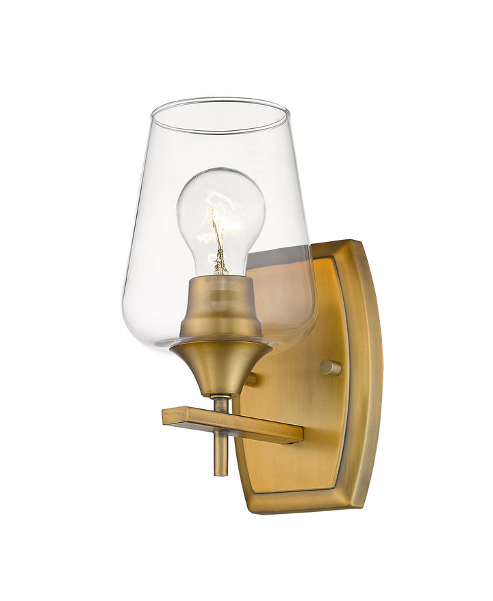 Z-Lite Joliet 473-1S-OBR Wall Sconce Light - Olde Brass