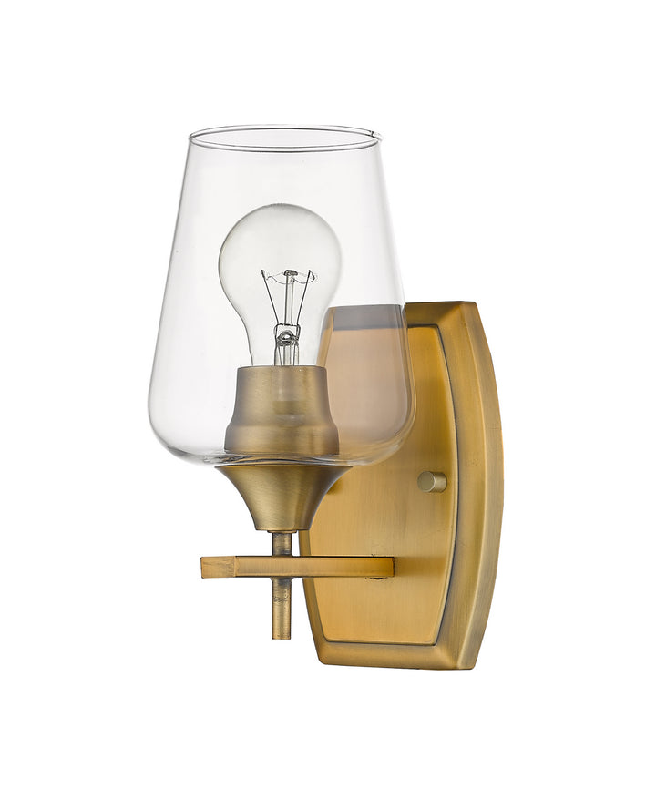 Z-Lite Joliet 473-1S-OBR Wall Sconce Light - Olde Brass