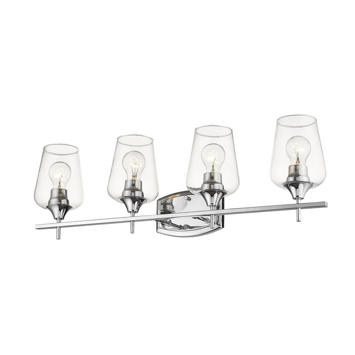 Z-Lite Joliet 473-4V-CH Bath Vanity Light 30 in. wide - Chrome