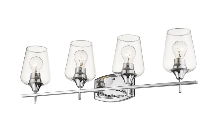 Z-Lite Joliet 473-4V-CH Bath Vanity Light 30 in. wide - Chrome