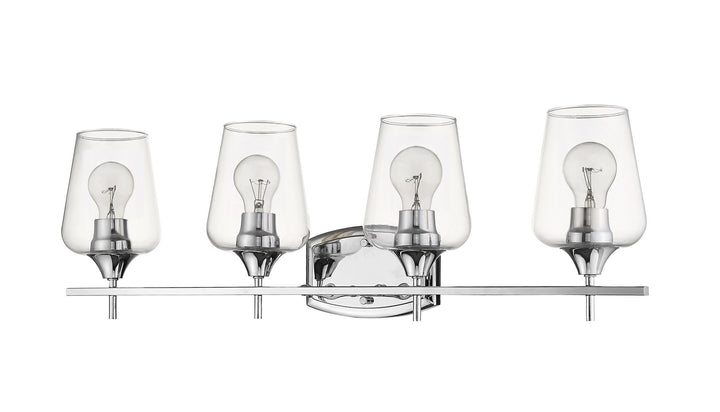 Z-Lite Joliet 473-4V-CH Bath Vanity Light 30 in. wide - Chrome