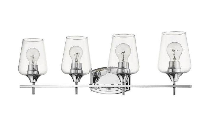 Z-Lite Joliet 473-4V-CH Bath Vanity Light 30 in. wide - Chrome