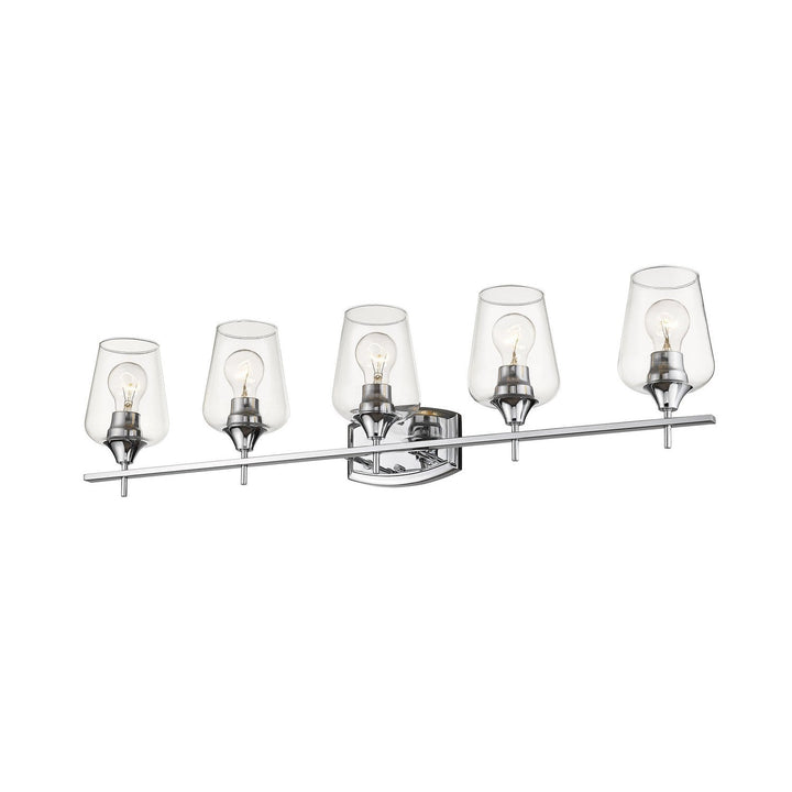 Z-Lite Joliet 473-5V-CH Bath Vanity Light 38 in. wide - Chrome