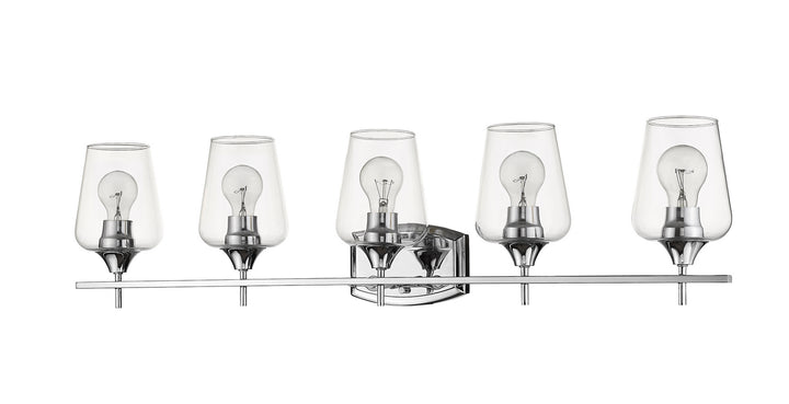 Z-Lite Joliet 473-5V-CH Bath Vanity Light 38 in. wide - Chrome