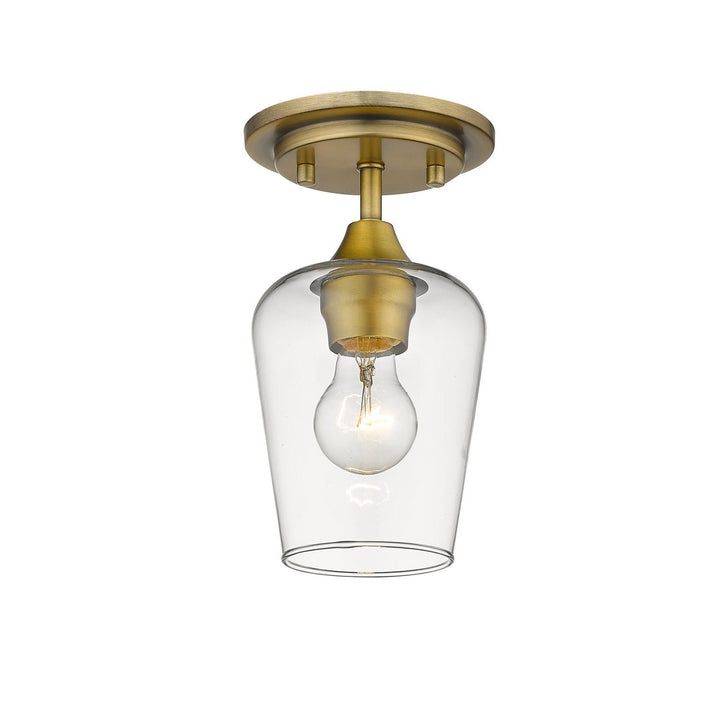 Z-Lite Joliet 473F1-OBR Ceiling Light - Olde Brass