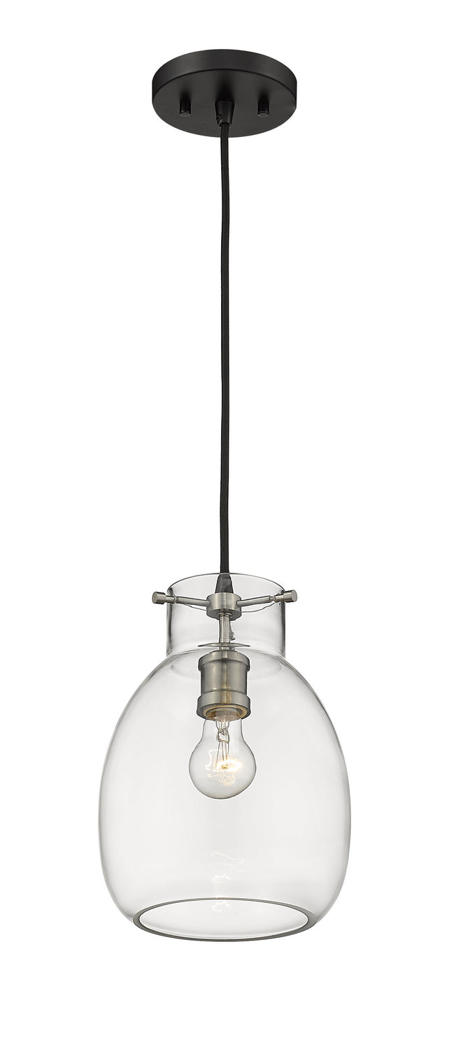 Z-Lite Bella 476MP-MB-BN Pendant Light - Matte Black / Brushed Nickel