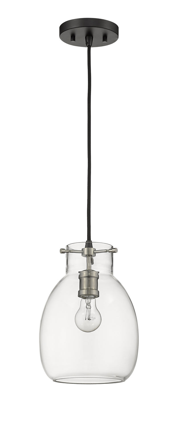 Z-Lite Bella 476MP-MB-BN Pendant Light - Matte Black / Brushed Nickel