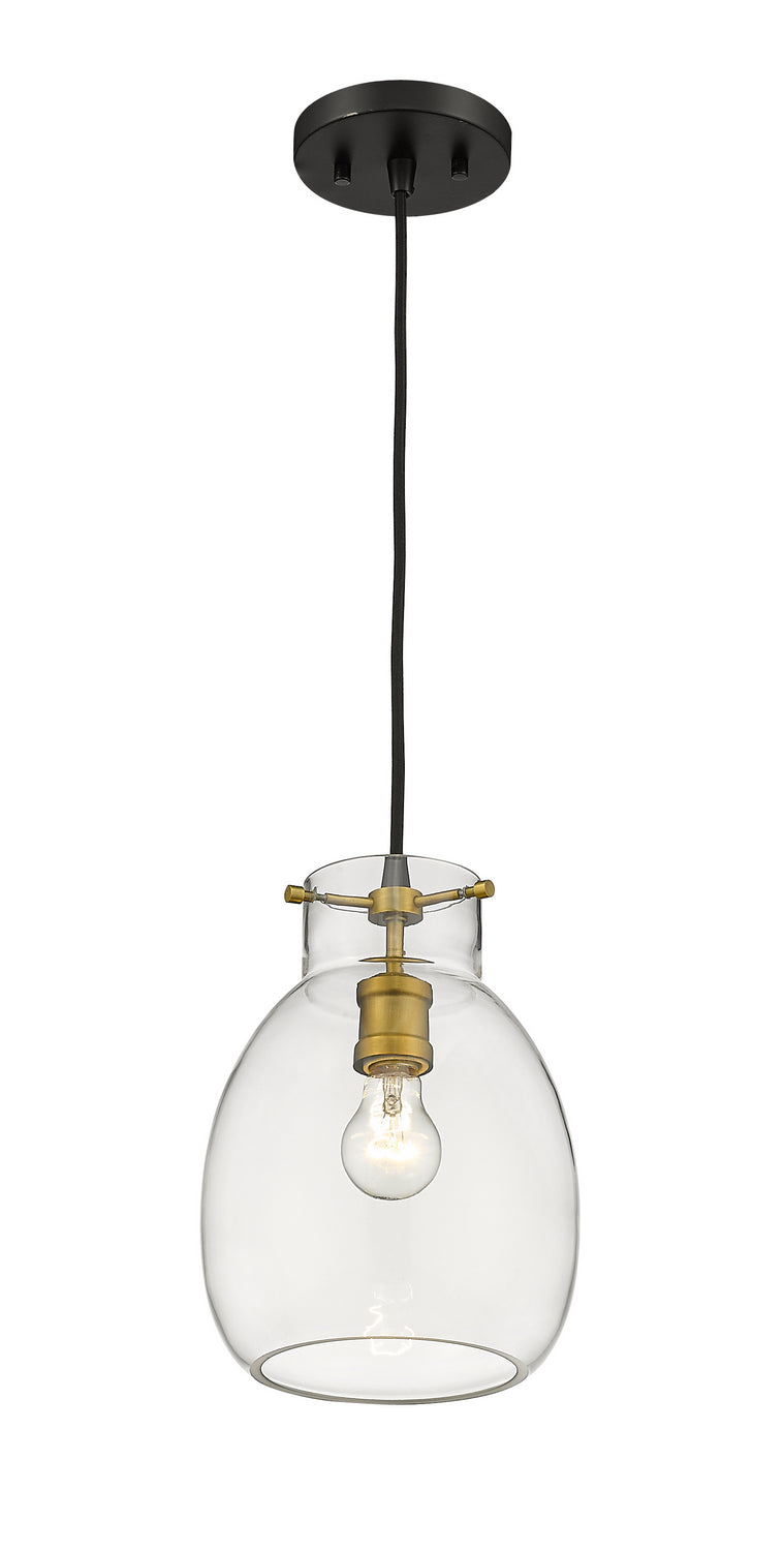 Z-Lite Bella 476MP-MB-OBR Pendant Light - Matte Black / Olde Brass