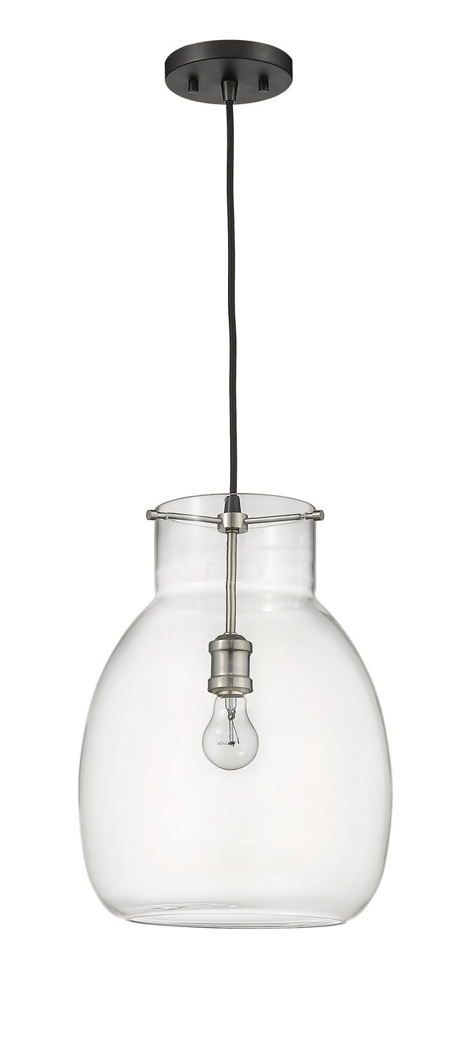Z-Lite Bella 476P-MB-BN Pendant Light - Matte Black / Brushed Nickel