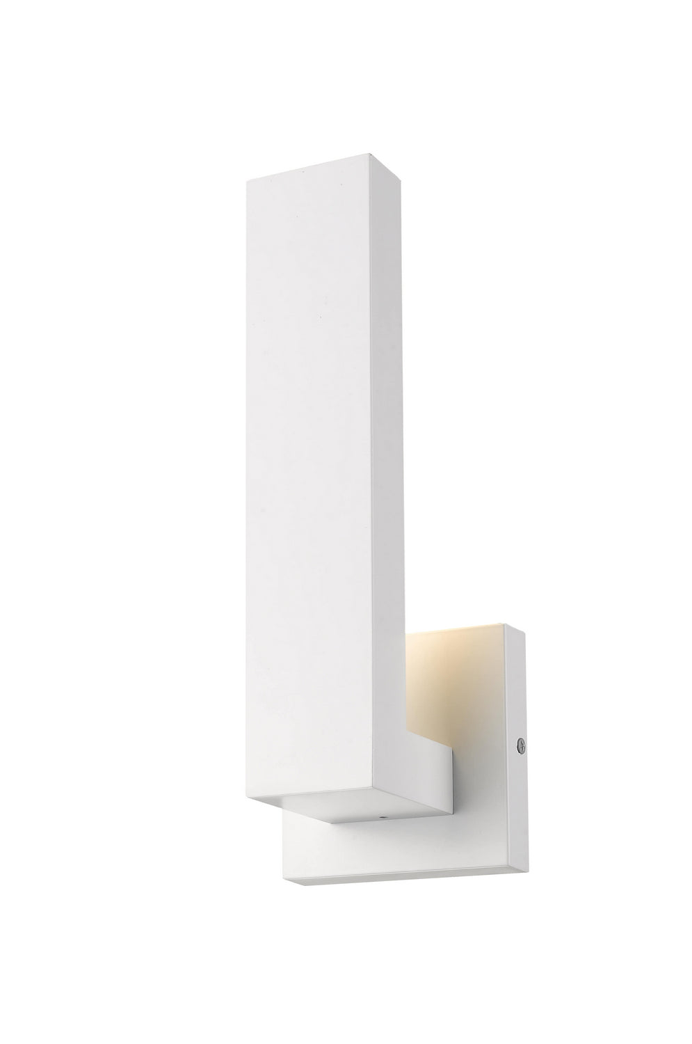 Z-Lite Lighting 576S-WH-LED Modern Edge Outdoor White