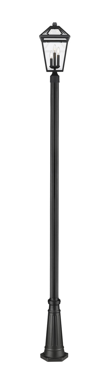Z-Lite Lighting 579PHBR-519P-BK  Talbot Outdoor Black