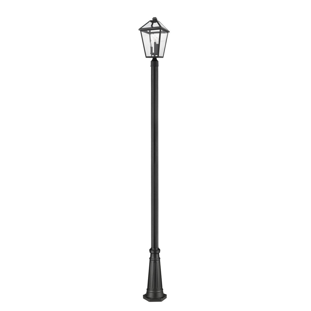 Z-Lite Lighting 579PHBR-519P-BK  Talbot Outdoor Black